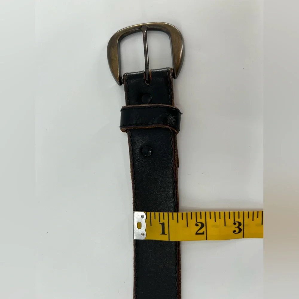 Vintage‎ Leather Men’s Brown Belt 38